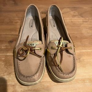 Sperry Angelfish Perf Floral Leather